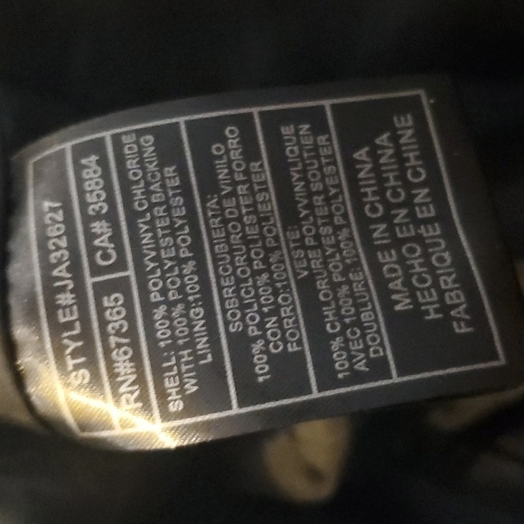 Moto Women's Size Medium Faux Leather Jack BB Dakota jacket black Motorcycle - Picture 11 of 16